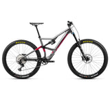 OCCAM H20 LT - Glitter Anthracite - Metallic Red (Gloss)