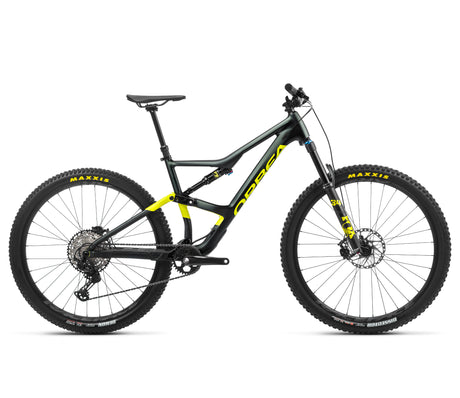 OCCAM H10 - Metallic Dark Green - Lime Green (Matt)