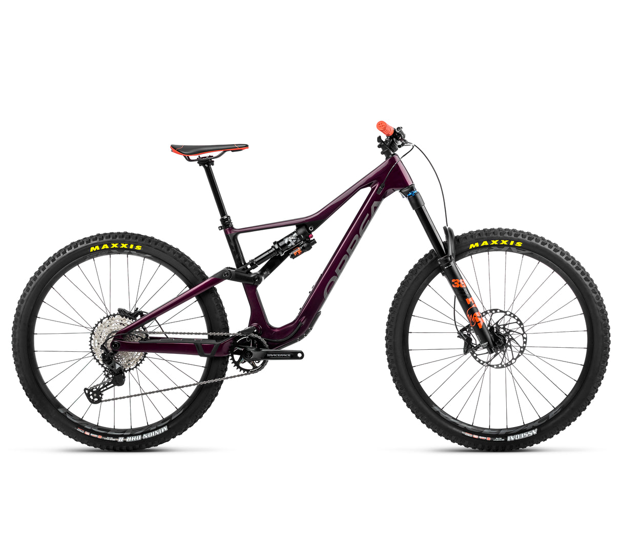 RALLON M20 - Metallic Mulberry (Gloss) - Black (Matt)