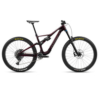 RALLON M10 Rosso vino vista carbonio (lucido)