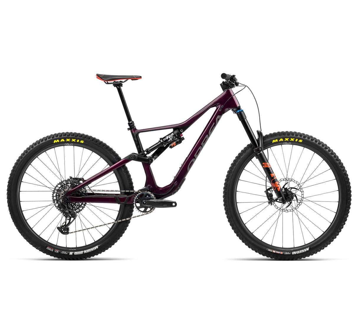RALLON M10 - Metallic Mulberry (Gloss) - Black (Matt)