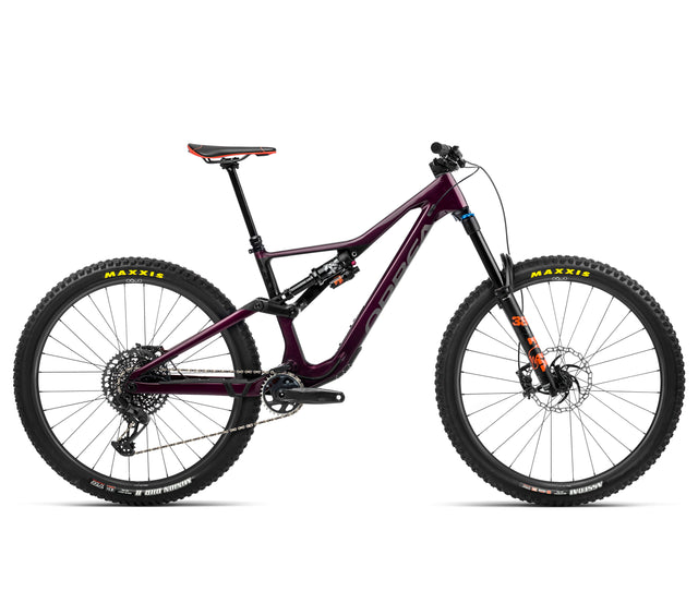 RALLON M10 - Metallic Mulberry (Gloss) - Black (Matt)