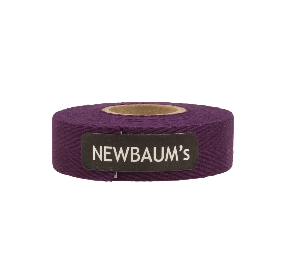 Baumwoll-Lenkerband - Aubergine