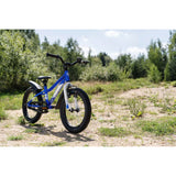 Powerkid 16 - candy blue/pearl white - glossy