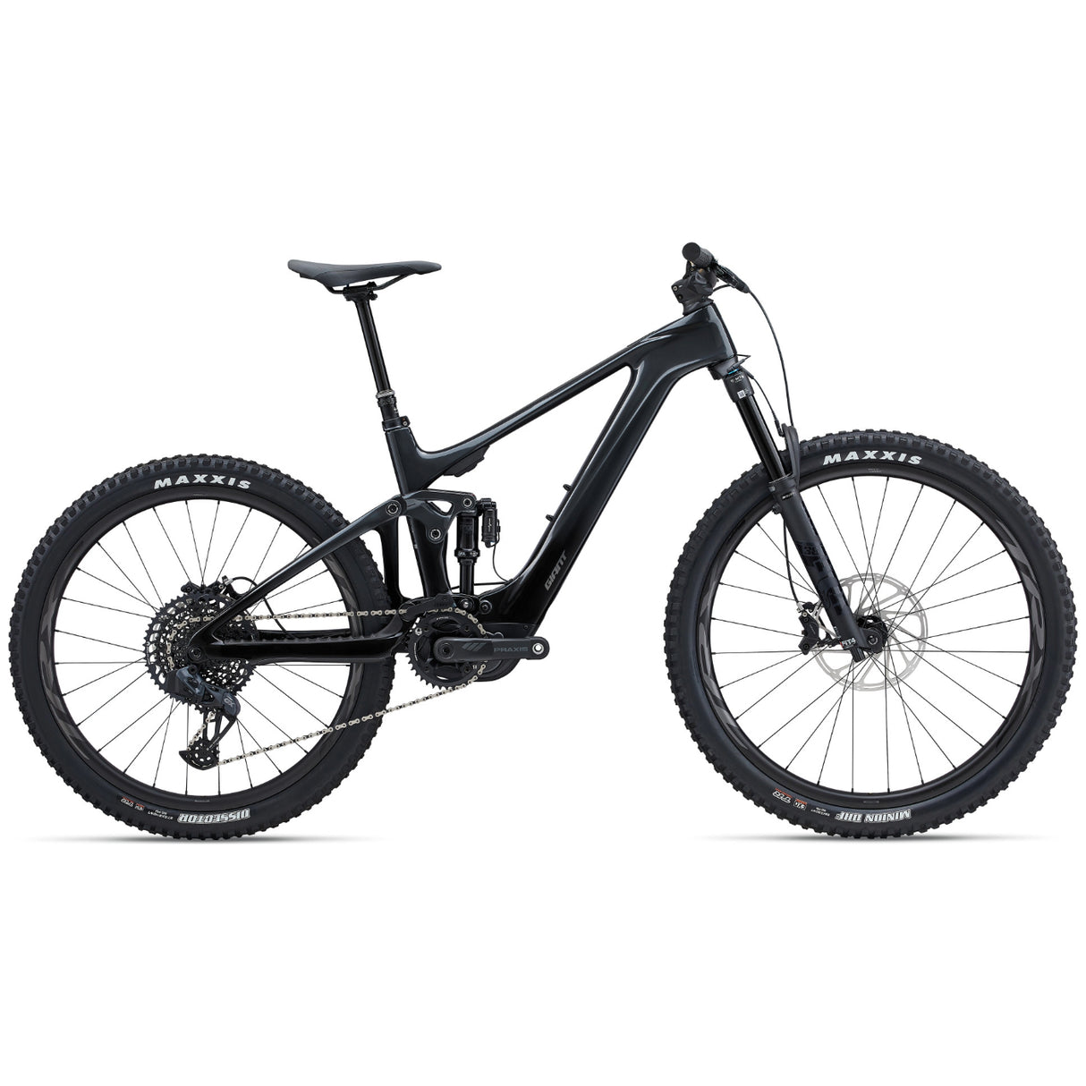 Trance X Advanced E+ EL 1 - Gunmetal Black/Black