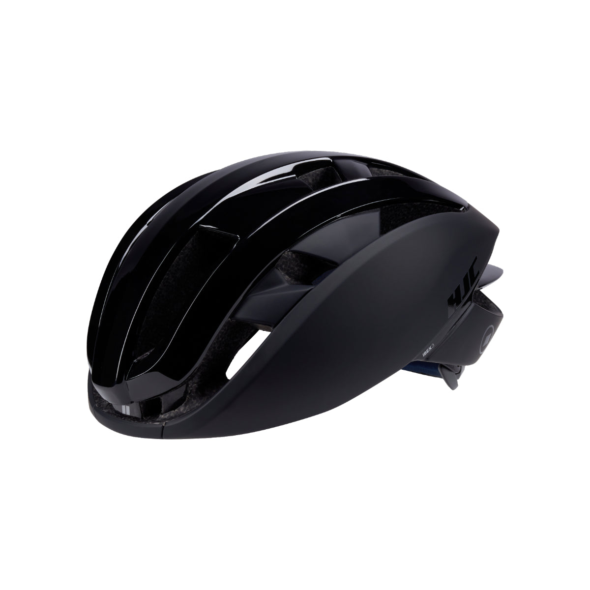 Ibex 3 Road Helm - Matt Gloss Black
