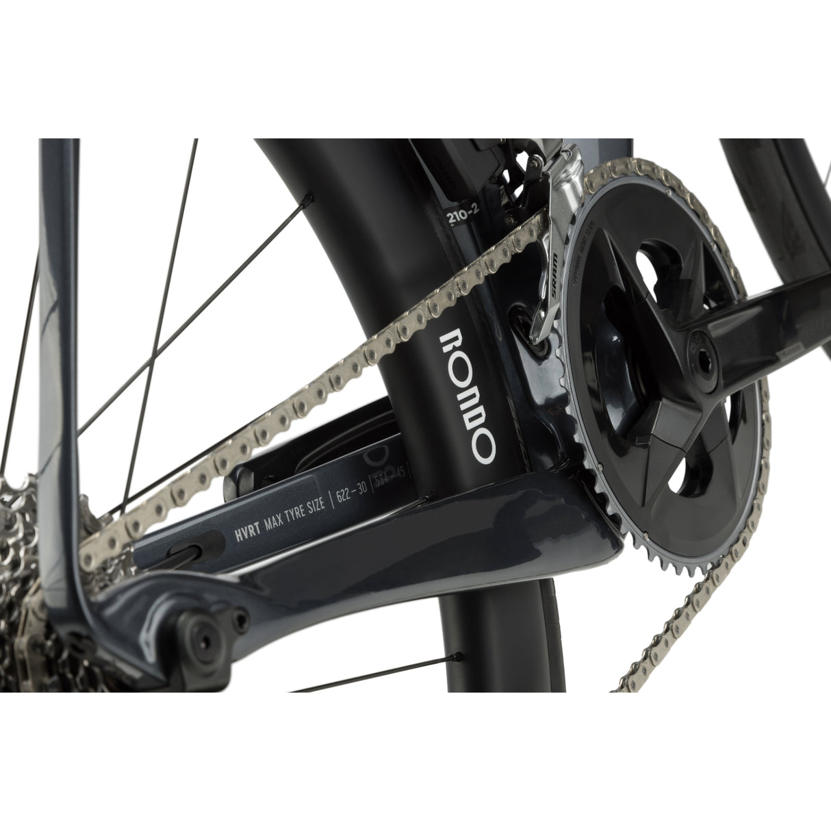 Hvrt CF1 Road Plus Bike - Black/Pearl Grey
