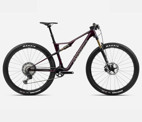 OIZ M-PRO - Wine Red Carbon View - Titan (Gloss)
