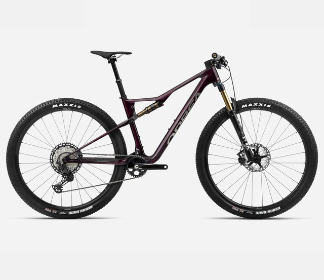 OIZ M-PRO - Wine Red Carbon View - Titan (Gloss)