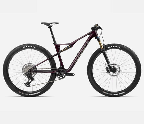 OIZ M-TEAM AXS - Wine Red Carbon View - Titan (Gloss)