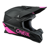 1SRS Helm SOLID black/pink