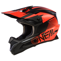 1SRS Casque STREAM noir/rouge