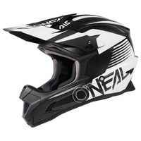 Casco 1SRS STREAM negro/blanco