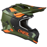 2SRS Helm SPYDE green/black/orange