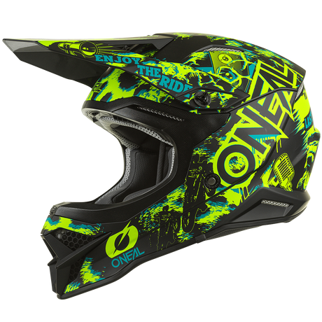 3SRS Helm ASSAULT black/neon yellow