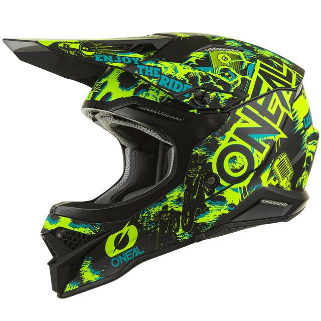 3SRS Helm ASSAULT black/neon yellow
