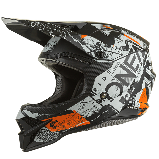3SRS Helm SCARZ black/gray/orange