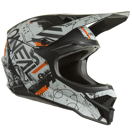 3SRS Helm SCARZ black/gray/orange