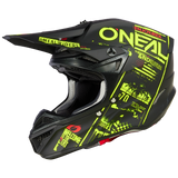 5SRS Polyacrylite Helm ATTACK black/neon yellow