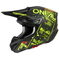 5SRS Polyacrylite Helm ATTACK black/neon yellow
