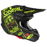 5SRS Polyacrylite Helm ATTACK black/neon yellow