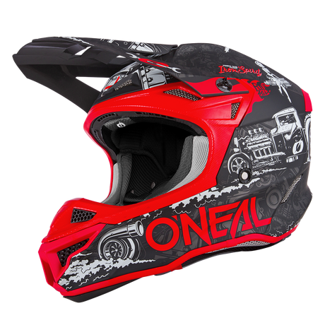 5SRS Polyacrylite Helm HR black/red