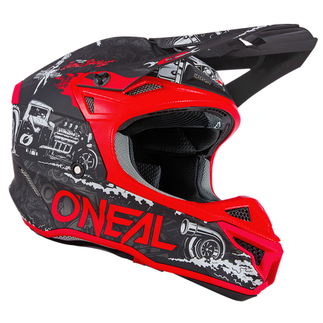 5SRS Polyacrylite Helm HR black/red