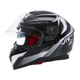 CHALLENGER Helm EXO black/white