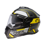 D-SRS Helm SQUARE black/gray/neon yellow