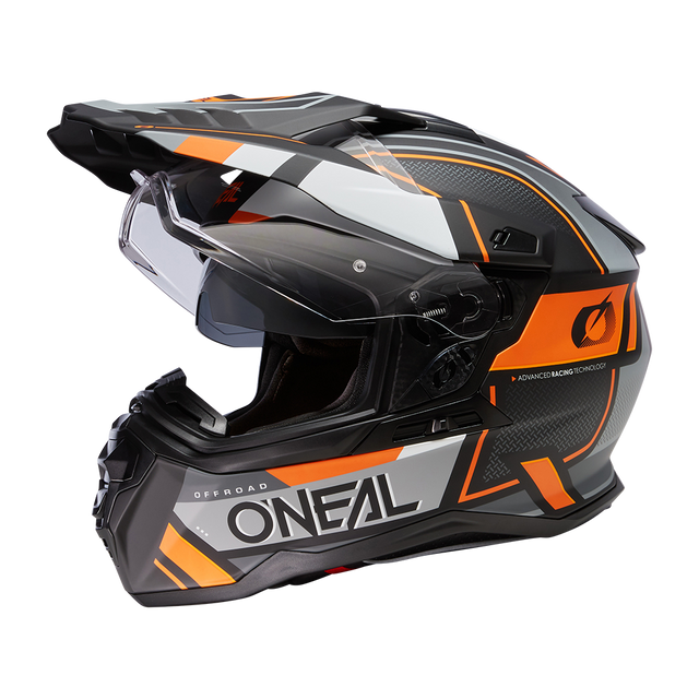 D-SRS Helm SQUARE black/gray/orange