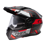 D-SRS Helm SQUARE black/gray/red