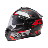 D-SRS Helm SQUARE black/gray/red