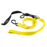 DE LUXE Soft Hook Tie Downs LOGO yellow (2pcs)