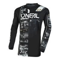 ELEMENT Jersey ATTACK black/white