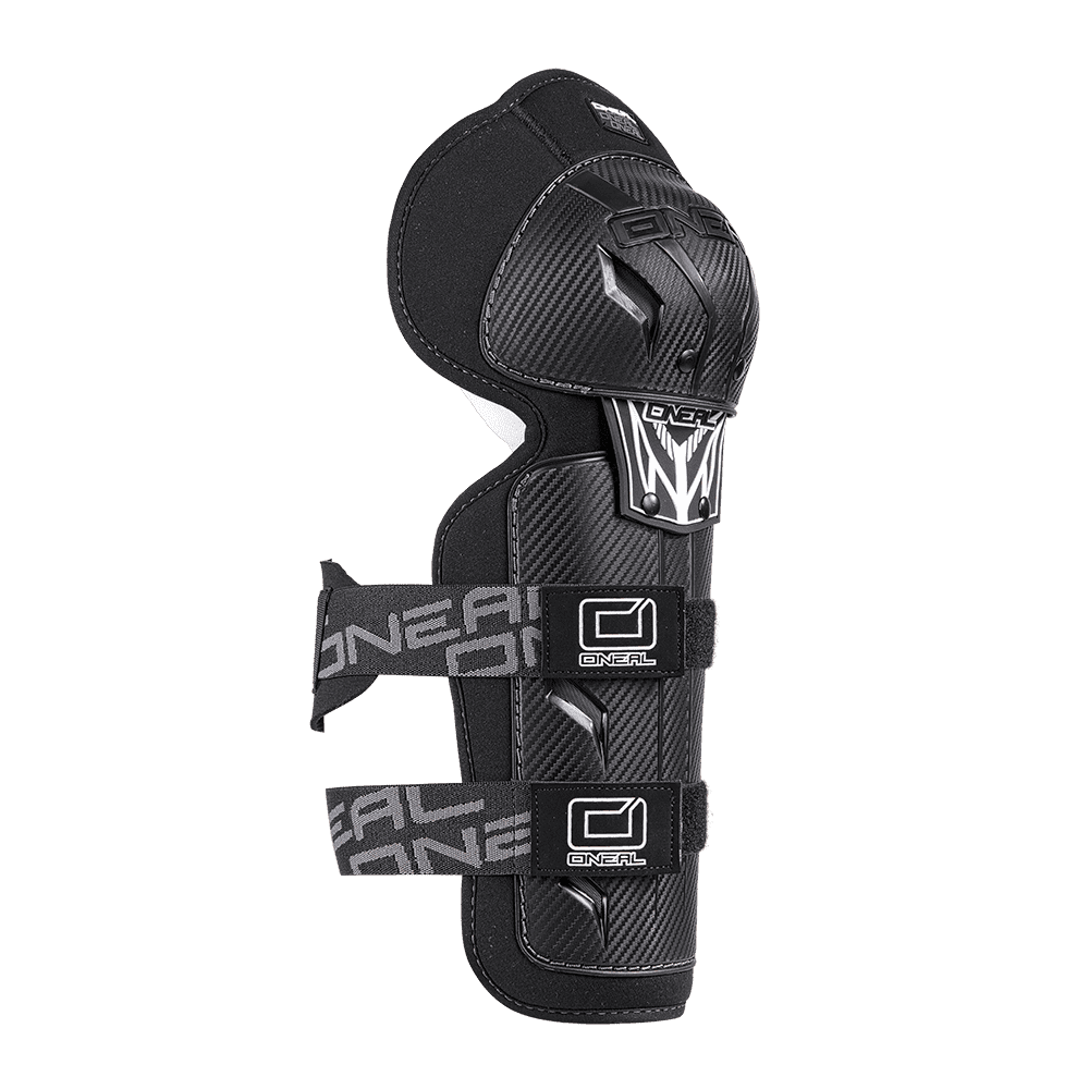 PRO III Carbon Look Knie- und Schienbein-Protektor black