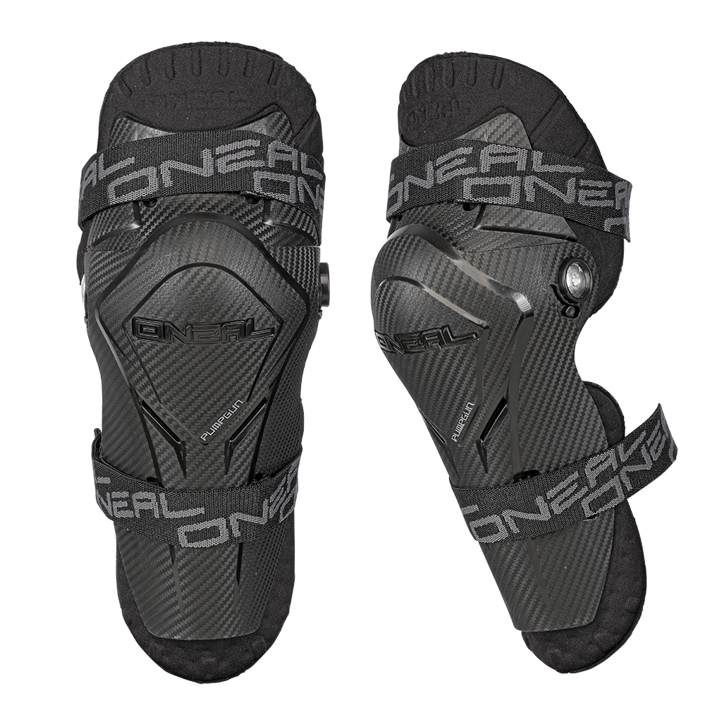PUMPGUN MX Knie-Protektor Carbon Look Kid's black