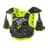 PXR Stone Shield Oberkörper-Protektor black/neon yellow
