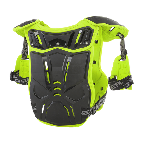 PXR Stone Shield Oberkörper-Protektor black/neon yellow