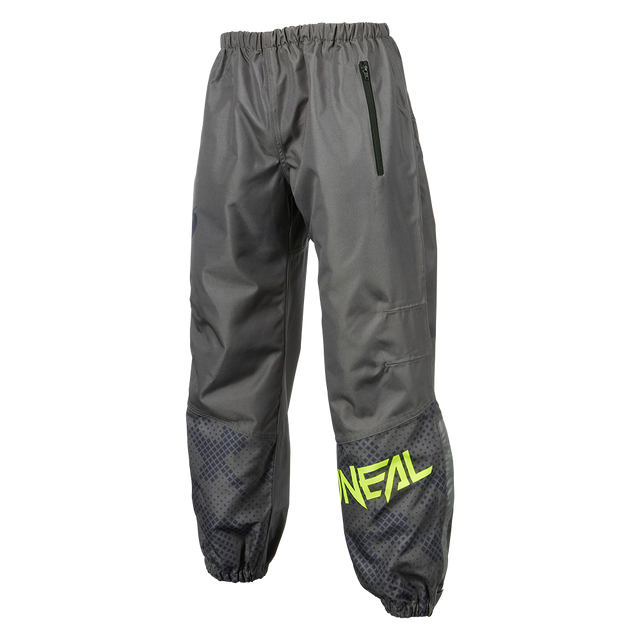 SHORE Regenhose gray/neon yellow