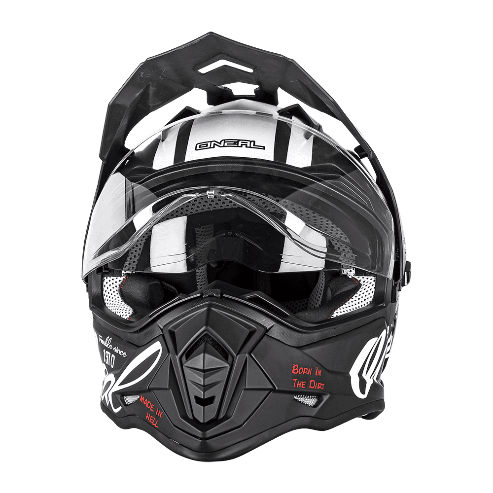 SIERRA Helm TORMENT black/white