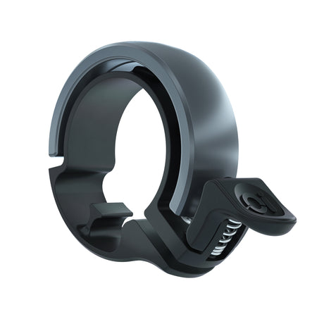 Oi Classic Fahrradklingel - Schwarz/Grau - Large, 23.8 - 31.8mm