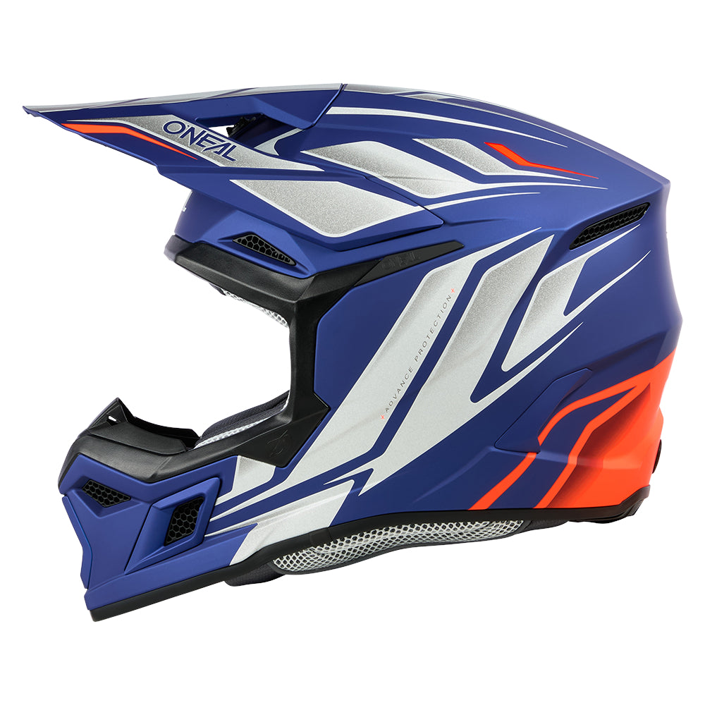 3SRS Helm VERTICAL blue/white/red