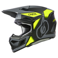 3SRS casque VISION black/neon yellow/gray