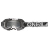 B-10 Goggle DUPLEX gray/white/black - clear 