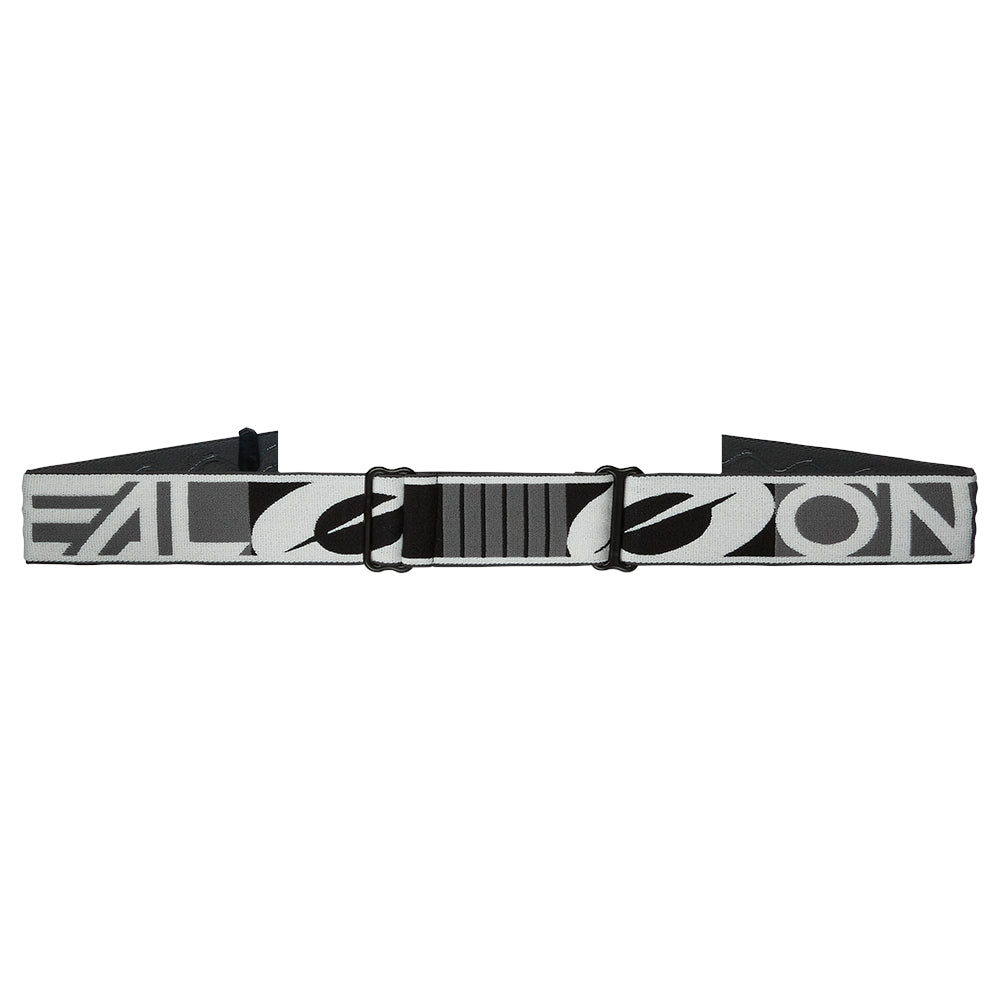 B-10 Goggle DUPLEX gray/white/black - silver mirror