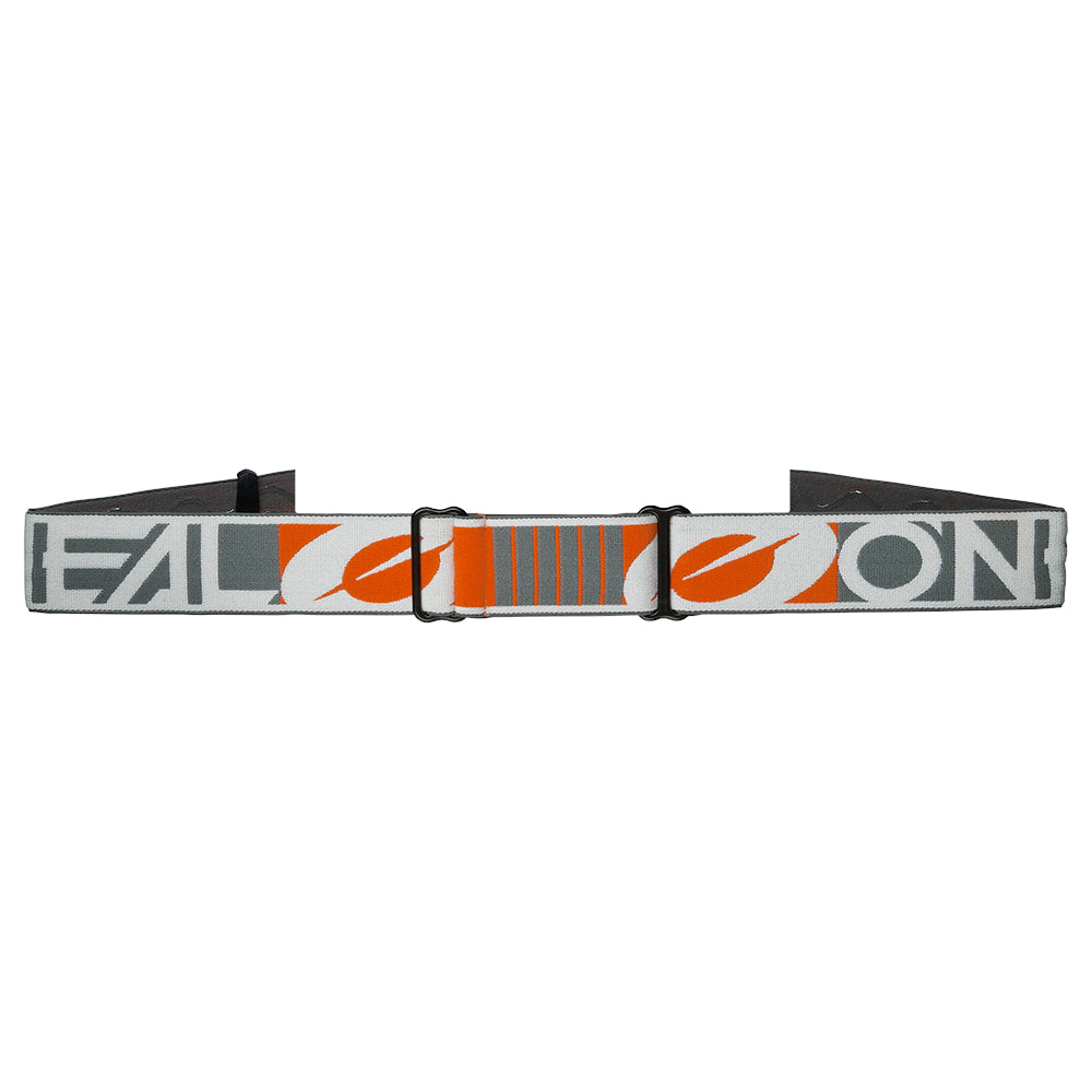 B-10 Goggle DUPLEX white/gray/orange - clear