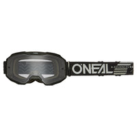 B-10 Goggle SOLID noir - clear