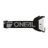 B-10 Goggle SOLID black - silver mirror