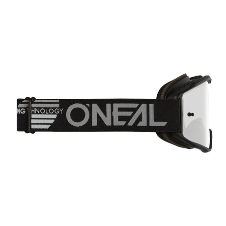 B-10 Goggle SOLID black - silver mirror