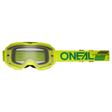 B-10 Goggle SOLID neon yellow - clear